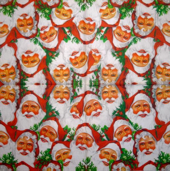 NW-167 Santa - 3-ply - Simoncards
